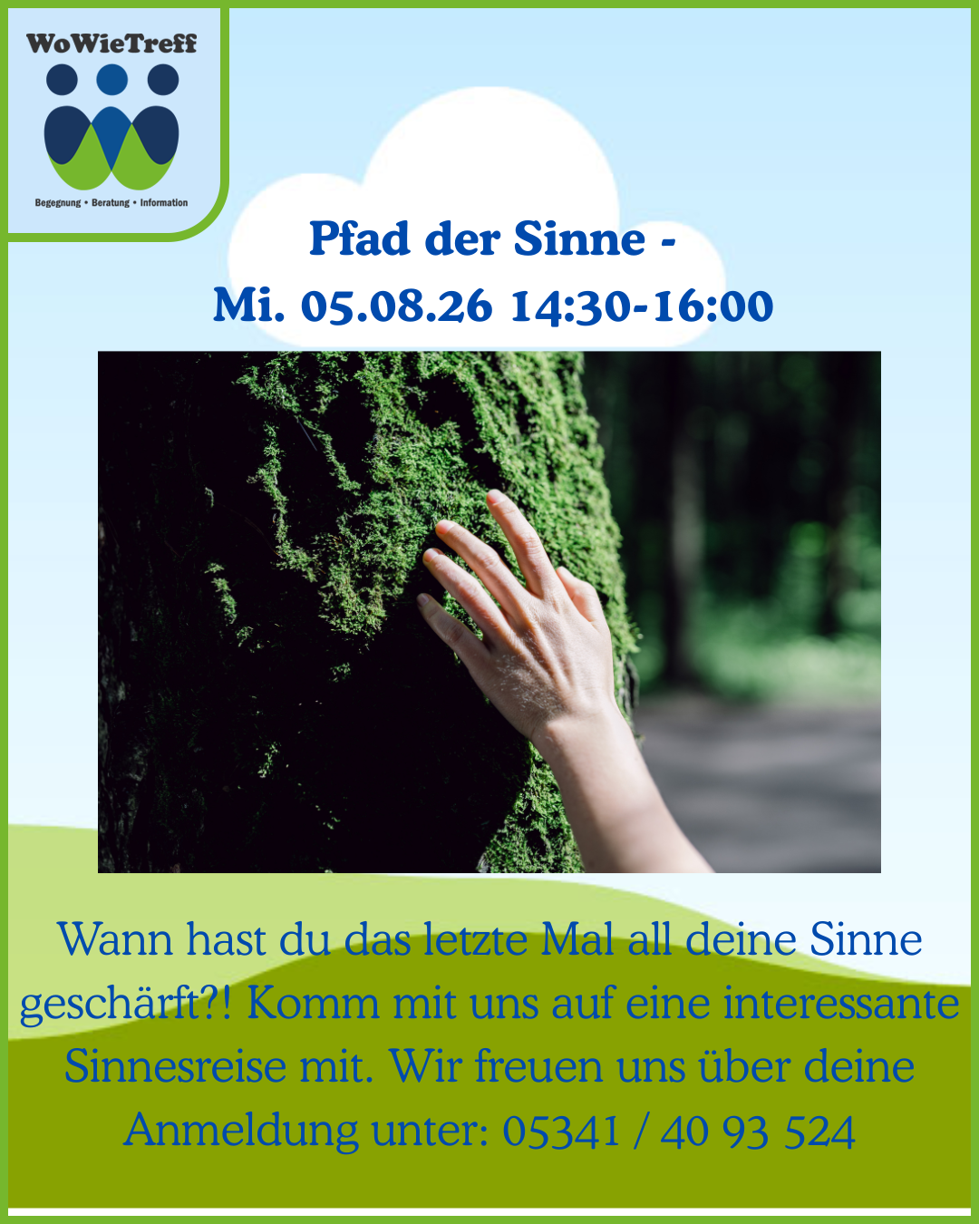 Pfad der Sinne am Mi., 05.08.26